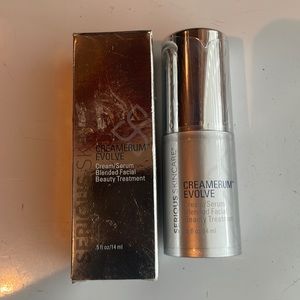Serious skincare creamerum Evolve cream serum blended facial beauty treatment